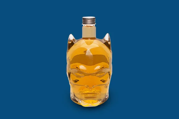 BATMAN GLASS DECANTER