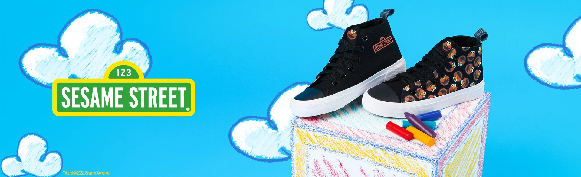 Sesame Street Akedos Adults Banner