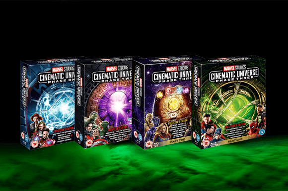 MARVEL PHASE 1-3 BOX SETS FOR ONLY $250!