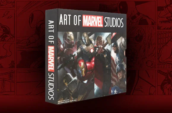 ART OF MARVEL STUDIOS - 4 BOOK SET IN DELUXE SLIPCASE