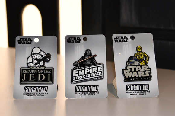 STAR WARS AR PIN BADGES