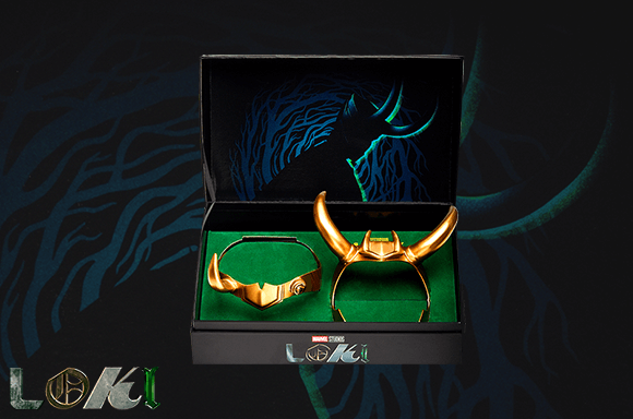 Marvel’s Loki & Sylvie Replica Helmet Set