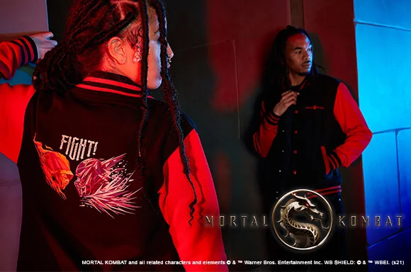 MORTAL KOMAT Varsity Jacket